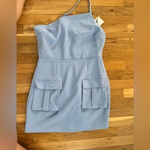 Forever 21 mini dress Size Large in powder blue